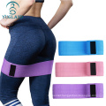 Exercise Gym Yoga bands Set Premium Anti-burst Fitness LaTeX pink fabric yoga loop resistance bands